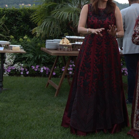 Embellished Gown for Indian Wedding - Picture 8 of 8